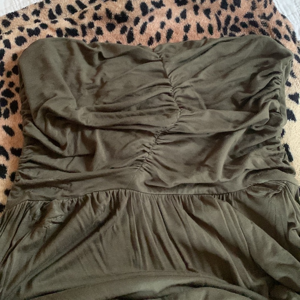 Gilli Ruched Tube Top Maxi Dress - Picture 2 of 4